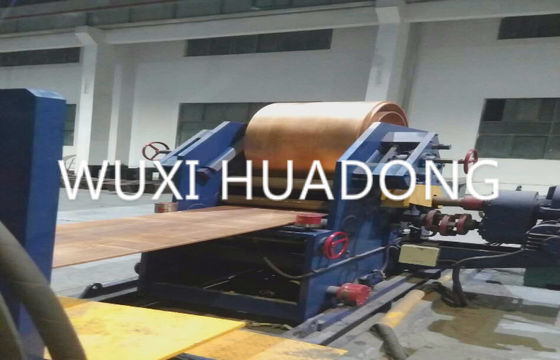 De Machine van het de Plak Ononderbroken Afgietsel van de koperstrook Horizontaal met het Smelten en Holdingsoven